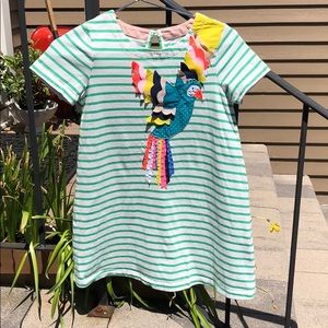 Mini Boden Play Dress Bird of Paradise